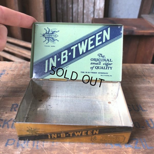 画像3: Vintage Advertising Tin Can TIN-B-TWEEN Cigar (B772)