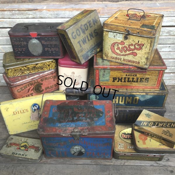 画像10: Vintage Advertising Tin Can DERBY Tabacco (B767)