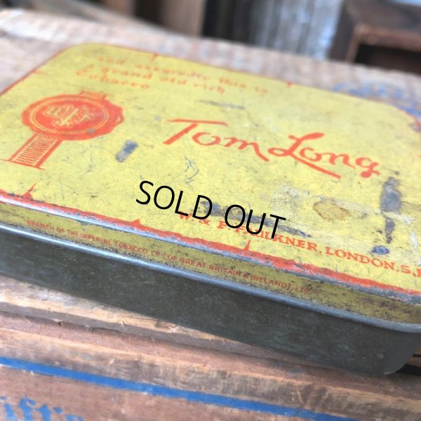 画像7: Vintage Advertising Tin Can Tom Long Tabacco (B770)