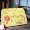 Vintage Advertising Tin Can Tom Long Tabacco (B770)