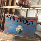 Vintage Advertising Tin Can George Washington Cut Plug (B775)