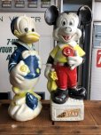 画像14: 60s Vintage Mickey Mouse Blow Mold Plastic Coin Bank 49cm (B746)