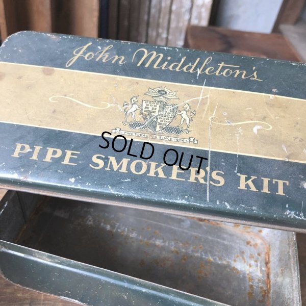 画像8: Vintage Advertising Tin Can John Middleton's PIPE SMOKER'S KIT (B765)