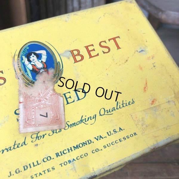 画像8: Vintage Advertising Tin Can DILL'S BEST Tabacco (B773)
