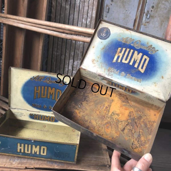 画像14: Vintage Advertising Tin Can HUMO Cigar (B760)