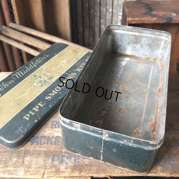 画像6: Vintage Advertising Tin Can John Middleton's PIPE SMOKER'S KIT (B765)