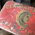 画像9: Vintage Advertising Tin Can CENTRAL UNION Cut Plug (B764)