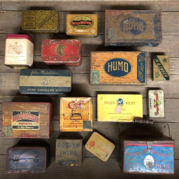 画像9: Vintage Advertising Tin Can DUTCH MASTERS Cigar (B768)