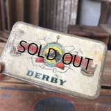Vintage Advertising Tin Can DERBY Tabacco (B767)