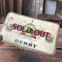 Vintage Advertising Tin Can DERBY Tabacco (B767)
