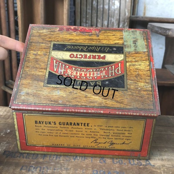 画像5: Vintage Advertising Tin Can PHILLIES Tabacco (B761)