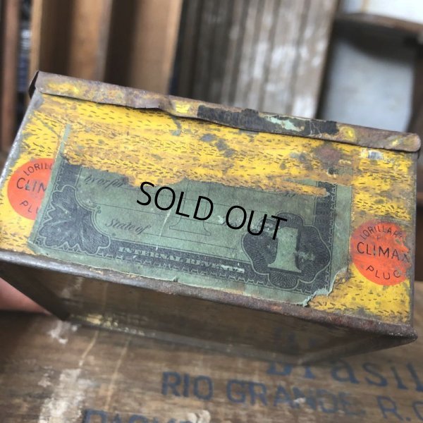 画像10: Vintage Advertising Tin Can GOLDEN TWIN'S Tabacco Cigar (B766)