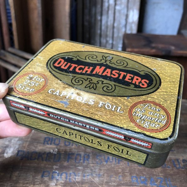 画像1: Vintage Advertising Tin Can DUTCH MASTERS Cigar (B768)