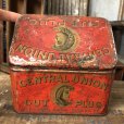 画像5: Vintage Advertising Tin Can CENTRAL UNION Cut Plug (B764)