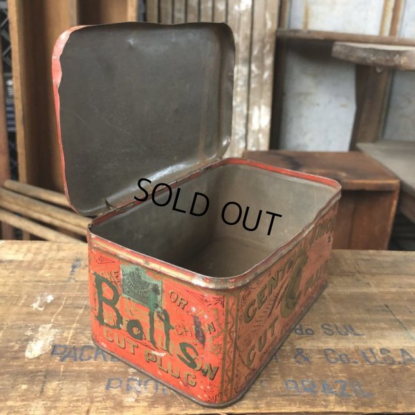 画像4: Vintage Advertising Tin Can CENTRAL UNION Cut Plug (B764)