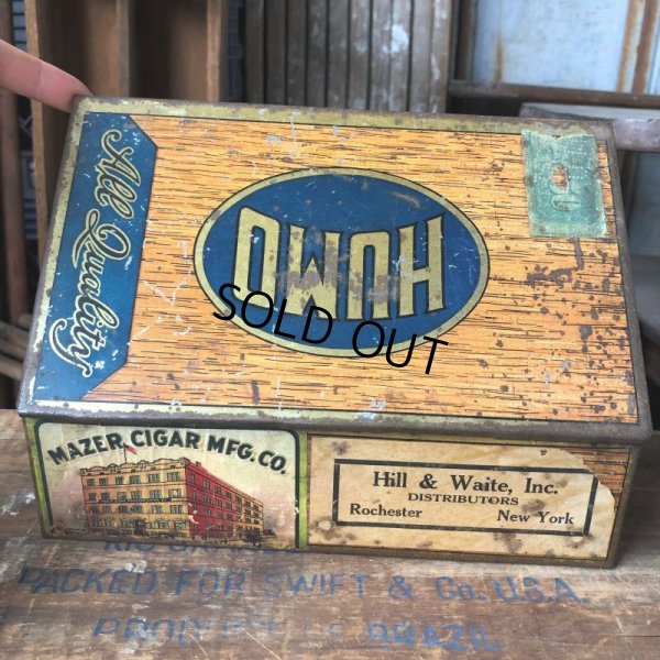 画像5: Vintage Advertising Tin Can HUMO Cigar (B760)