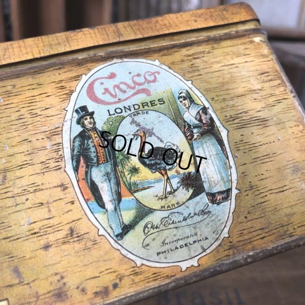 画像12: Vintage Advertising Tin Can Cinco Cigar (B762)