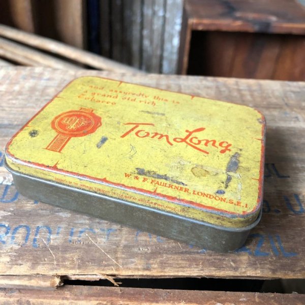 画像2: Vintage Advertising Tin Can Tom Long Tabacco (B770)
