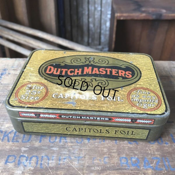 画像2: Vintage Advertising Tin Can DUTCH MASTERS Cigar (B768)
