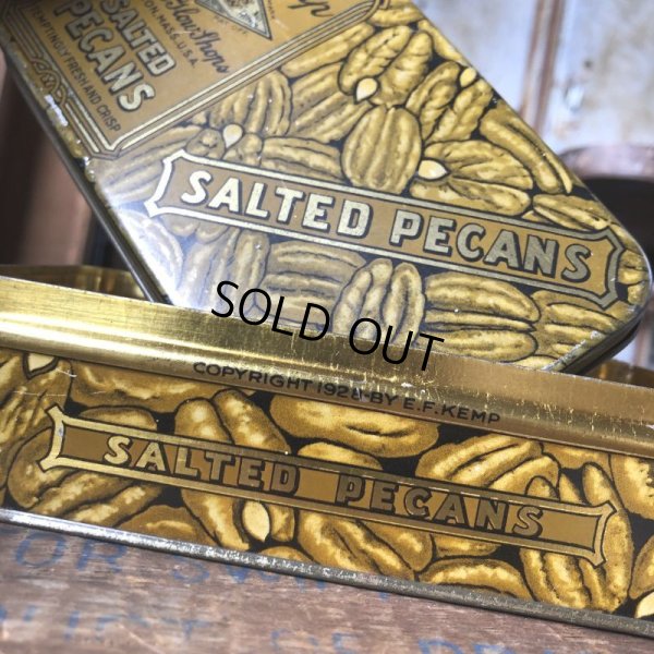 画像7: Vintage Advertising Tin Can SALTED PECANS (B774)