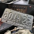 画像2: 60s Vintage American License Number Plate (B831) (2)