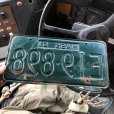 画像2: 60s Vintage American License Number Plate (B832) (2)