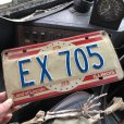 画像1: 70s Vintage American License Number Plate 200YRS (B816) (1)