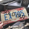 70s Vintage American License Number Plate 200YRS (B816)