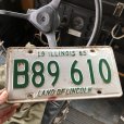 画像1: 60s Vintage American License Number Plate (B841) (1)