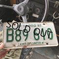 60s Vintage American License Number Plate (B841)