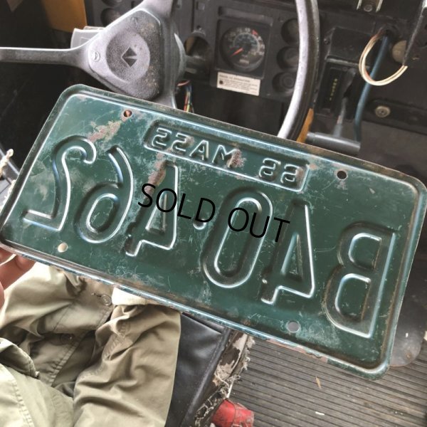 画像2: 60s Vintage American License Number Plate (B844)