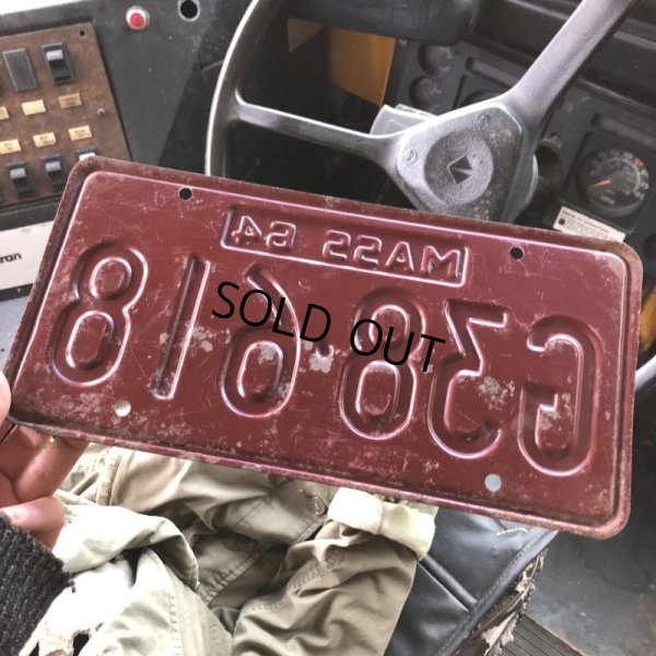 画像2: 60s Vintage American License Number Plate (B839)