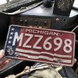 画像1: 70s Vintage American License Number Plate 200YRS (B822) (1)