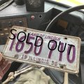 50s Vintage American License Number Plate (B851)