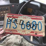 70s Vintage American License Number Plate 200YRS (B817)