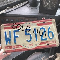 70s Vintage American License Number Plate 200YRS (B815)