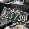 画像1: 60s Vintage American License Number Plate (B845) (1)