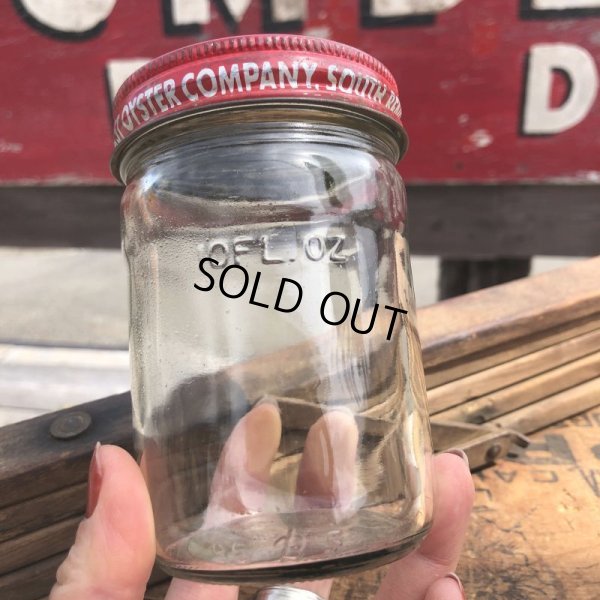 画像5: Vintage Willapoint PACIFIC OYSTERS Glass Jar 10oz (B855)
