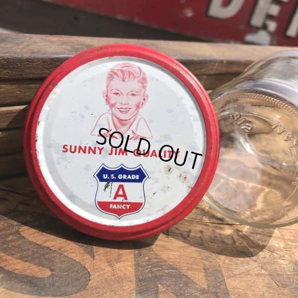 画像6: Vintage SUNNY JIM QUALITY Glass Jar (B853)