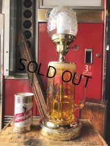 70s Vintage Michelob Advertising Beer Mug Table Lamp (B859) 