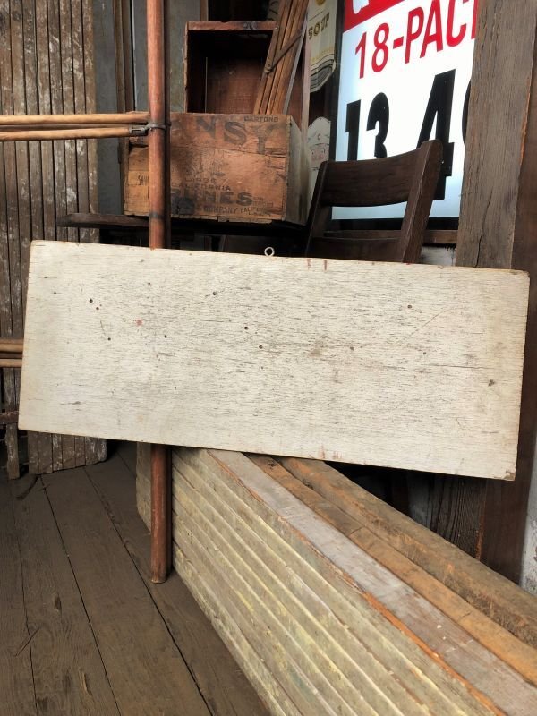 画像10: Vintage U.S.A Wooden OPEN Hand Paint Sign (B911)