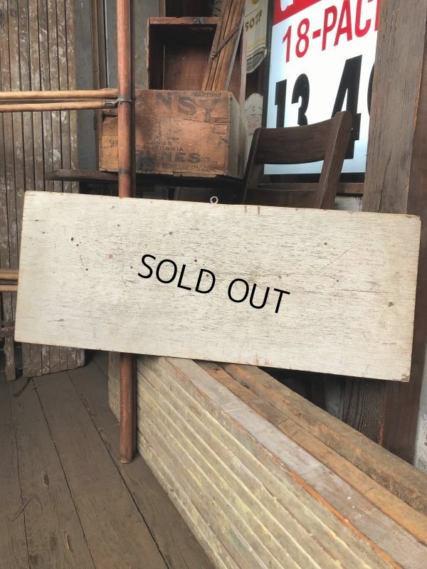 画像10: Vintage U.S.A OPEN Wooden Hand Paint Store Sign (B911) 