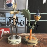 70s Vintage Dakin Road Runnner & Wile E. Coyote GOOFY GRAMS Set (B916)
