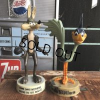 70s Vintage Dakin Road Runnner & Wile E. Coyote GOOFY GRAMS Set (B916)
