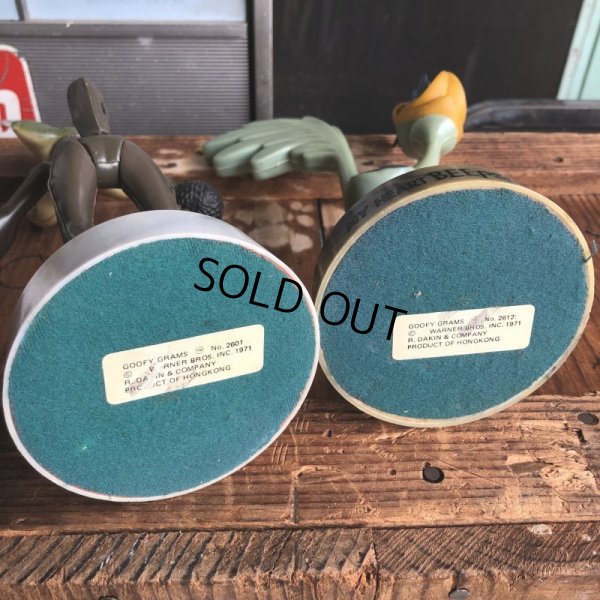 画像10: 70s Vintage Dakin Road Runnner & Wile E. Coyote GOOFY GRAMS Set (B916)
