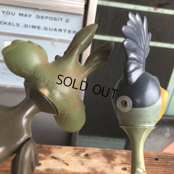 画像4: 70s Vintage Dakin Road Runnner & Wile E. Coyote GOOFY GRAMS Set (B916)