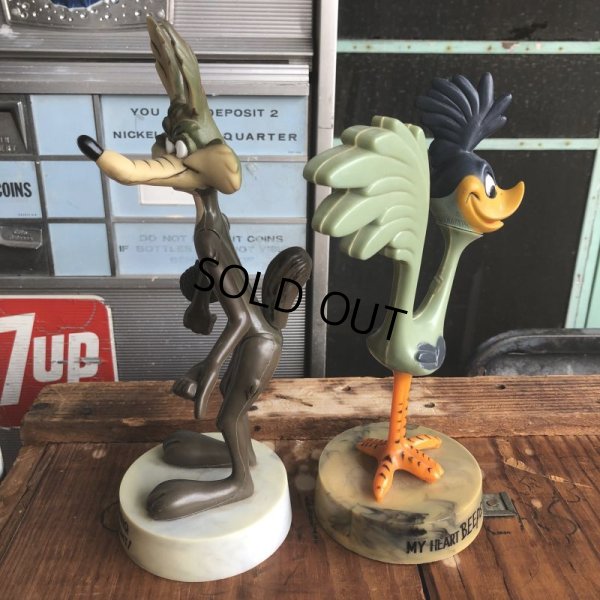 画像11: 70s Vintage Dakin Road Runnner & Wile E. Coyote GOOFY GRAMS Set (B916)