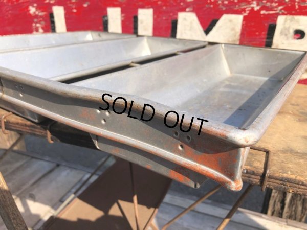 画像7: Vintage Loaf Large Bread Pans Industrial (B920)