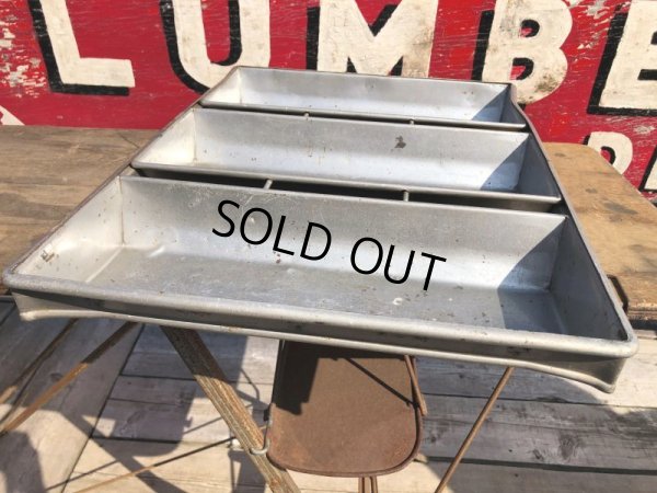 画像3: Vintage Loaf Large Bread Pans Industrial (B920)