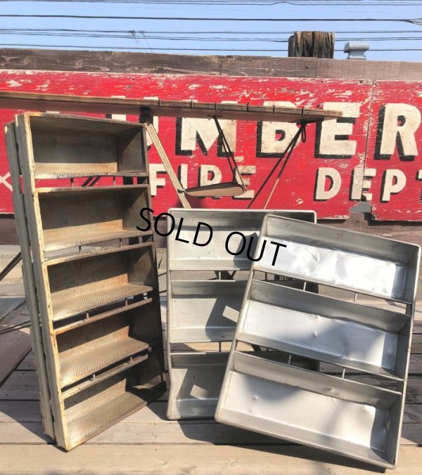 画像11: Vintage Loaf Large Bread Pans Industrial (B920)